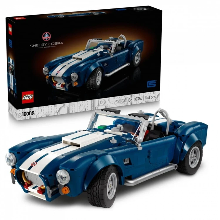 LEGO Klocki Icons 10357 Shelby Cobra 427 S/C