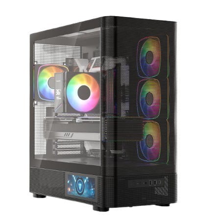 MODECOM Obudowa Volcano AQ400 ARGB MIDI BLACK