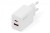 Digitus Ładowarka sieciowa 20W | 1x USB-C, 1x USB-A | PD 3.0, QC 3.0 | Biała