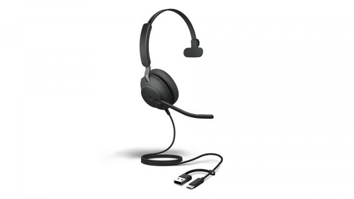 Jabra Słuchawki Evolve2 40 SE USB-A/C MS Mono