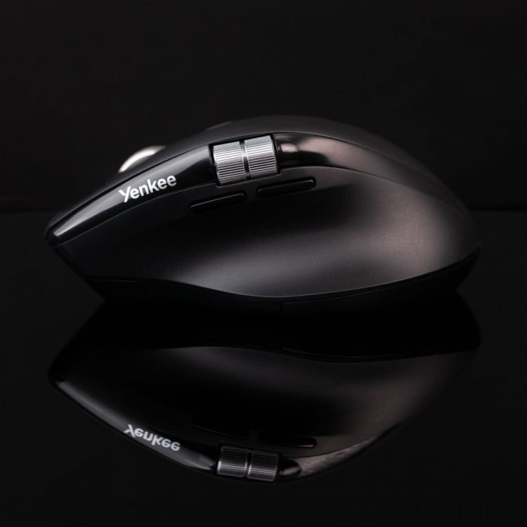 YENKEE Mysz bezprzewodowa, akumulator, Dual 2xBT +USB2,4G Flying Scroll