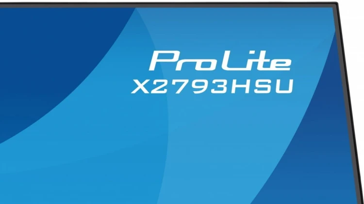 IIYAMA Monitor 27 cali X2793HSU-B1 IPS.HDMI.DP.120Hz,2xUSB, 1500:1,350cd,   cienka ramka z 4 stron