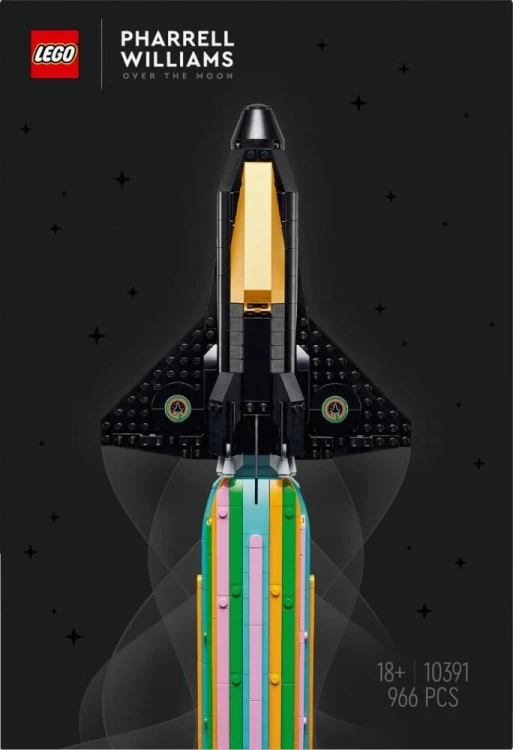 LEGO Klocki Icons 10391 Radość z Pharrellem Williamsem