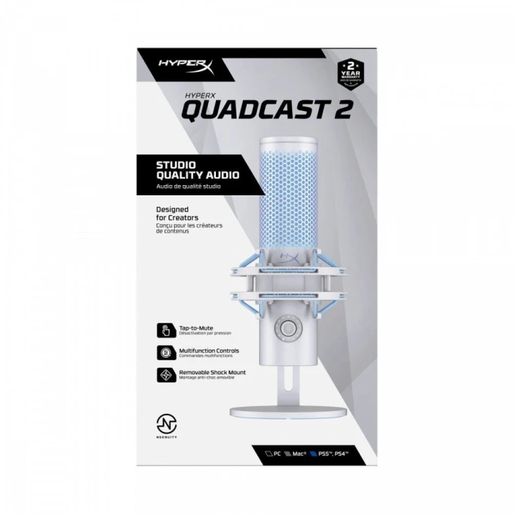 HyperX Mikrofon USB QuadCast 2 AN1D9AA
