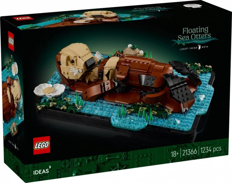 LEGO Klocki Ideas 21366 Pływające wydry
