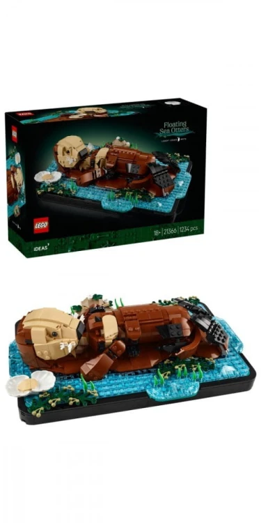 LEGO Klocki Ideas 21366 Pływające wydry