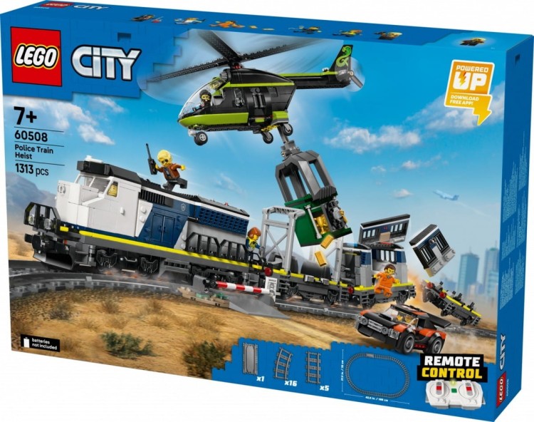 LEGO Klocki City 60508 Napad na policyjny pociąg