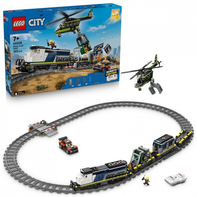 LEGO Klocki City 60508 Napad na policyjny pociąg