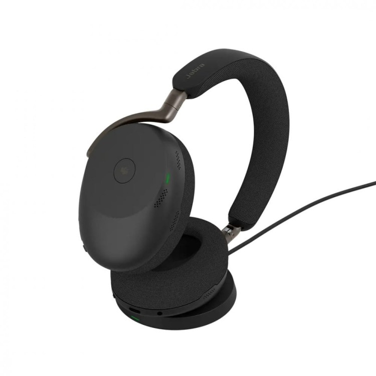 Jabra Słuchawki Evolve3 85 MS Link 390c Black WLC ładowarka