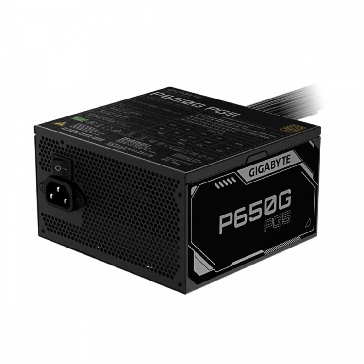 Gigabyte Zasilacz P650G 650W PG5 120mm hydraulic fan ATX