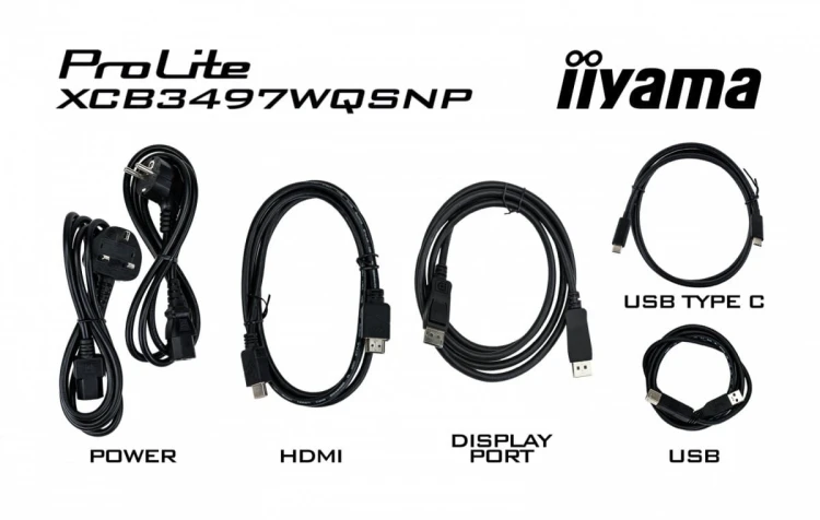 IIYAMA Monitor 34 cale XCB3497WQSNP-B1 + Norton Small Business card 250G PL