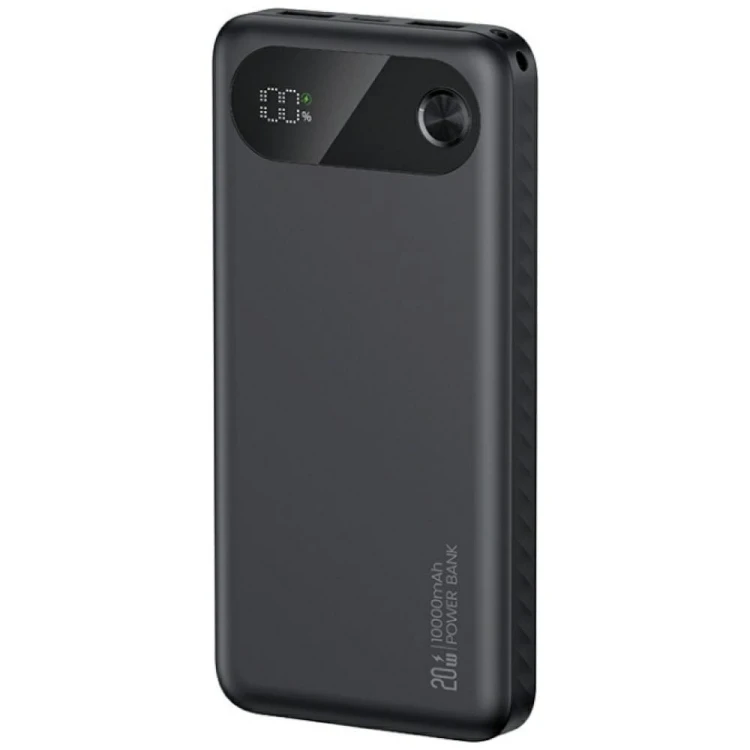 USAMS Powerbank PB80 10000mAh 20W PD 2xUSB-A + USB-C czarny