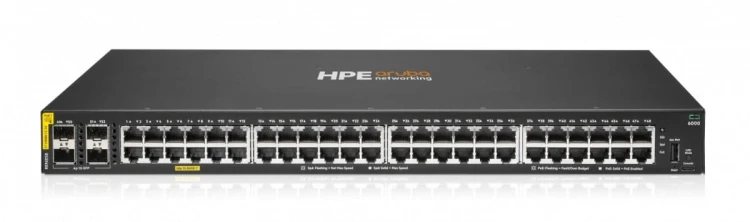 Hewlett Packard Enterprise Przełącznik Aruba Networking 6000 48G Class4 PoE 4SFP 370W R8N85B