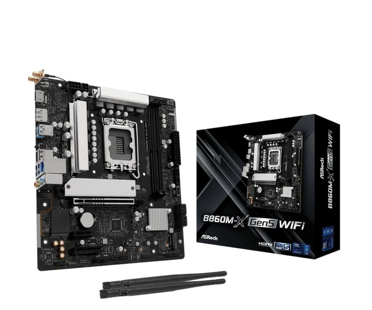 ASRock Płyta główna B860M-X GEN5 Wi-Fi s1851 2DDR5 mATX
