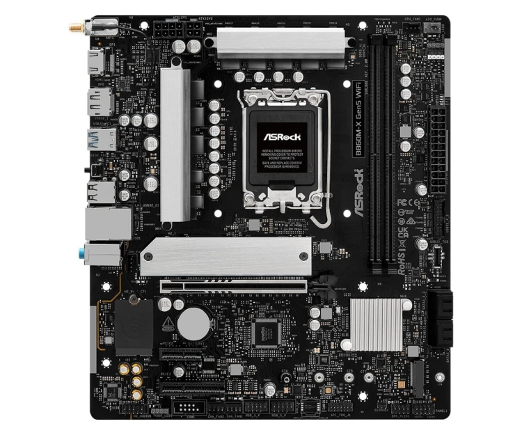 ASRock Płyta główna B860M-X GEN5 Wi-Fi s1851 2DDR5 mATX