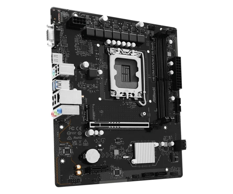 ASRock Płyta główna H610M-HVS/M.2 D5 GEN5 s1700 2DDR5 DP/HDMI mATX