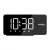 GreenBlue Radiobudzik cyfrowy LED GB172 radio FM, alarm, zegar 12/24, zasilanie USB 5V DC, CR2032