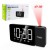 GreenBlue Radiobudzik cyfrowy LED GB172 radio FM, alarm, zegar 12/24, zasilanie USB 5V DC, CR2032
