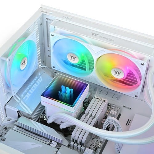 Thermaltake Chłodzenie wodne - AIO TH240 V3 ARGB Snow