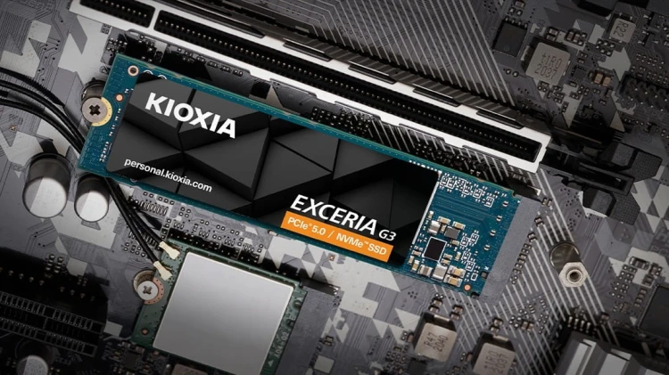 Kioxia Dysk SSD Exceria G3 1TB 2280 PCIe5.0 10000/8900 MB/s