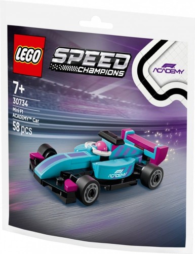 LEGO Klocki Speed Champions 30734 Mały bolid F1 ACADEMY