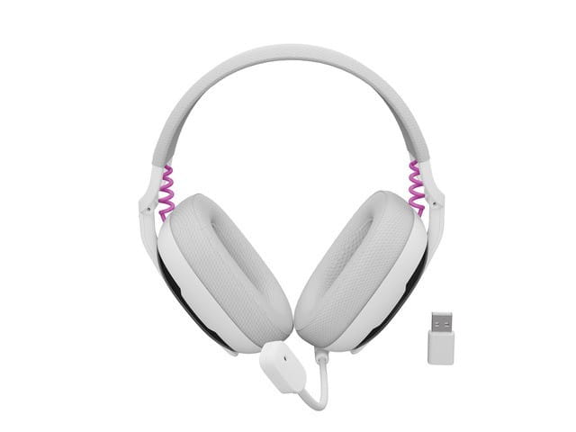 Natec Słuchawki nauszne Fury Fukiya F6 bezprzewodowe białe