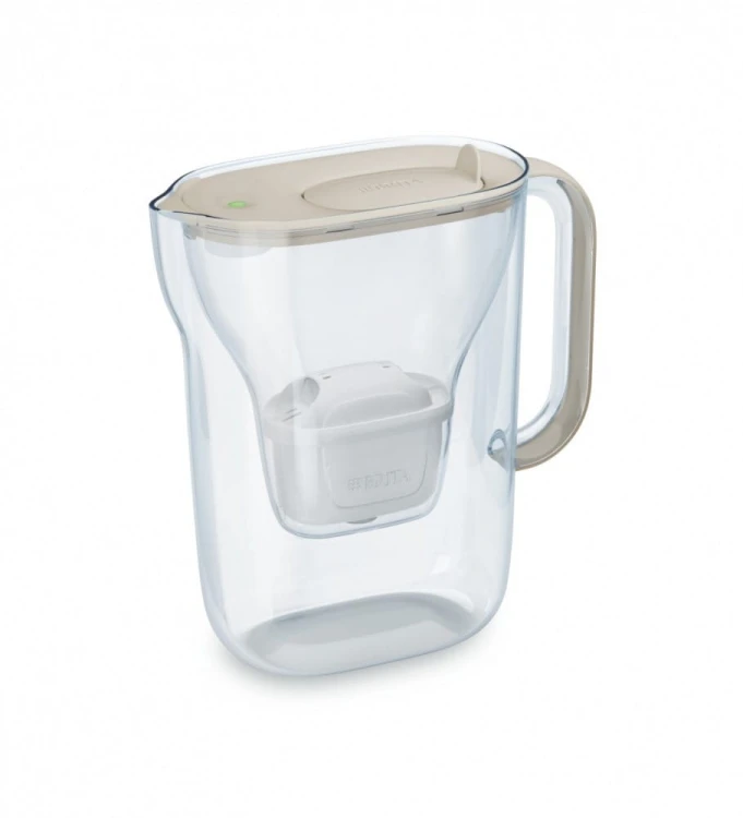 Brita Dzbanek filtrujący Style Essential 2.4l + 4 wkłady, piaskowy
