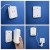 Qoltec Czujnik wycieku gazu ziemnego | detektor CH4 | NG | Tuya | Wi-Fi | alarm 85dB | LED