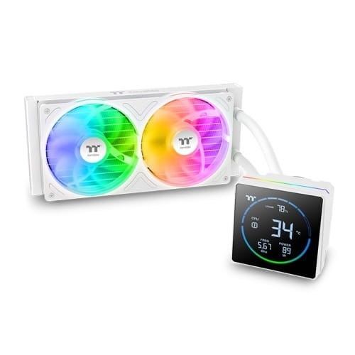 Thermaltake Chłodzenie wodne - AIO TH240-S V3 ARGB Snow