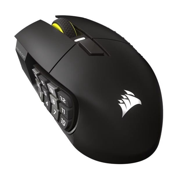 Corsair Mysz bezprzewodowa Scimitar Elite Wireless SE Gun Metal 33000 DPI