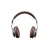 MODECOM MC-1500HF BRĄZOWE PRZEWODOWE SŁUCHAWKI NAGŁOWNE Z MIKROFONEM