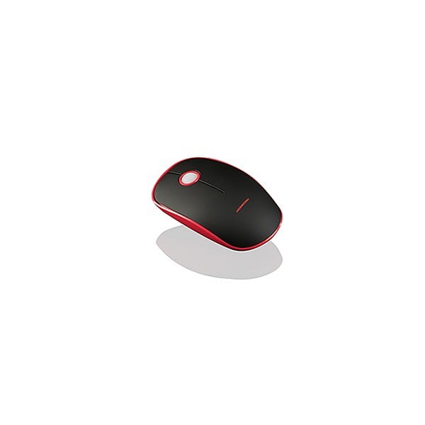 MODECOM WRM113 CZERWONO-CZARNA BEZPRZEWODOWA MYSZ OPTYCZNA