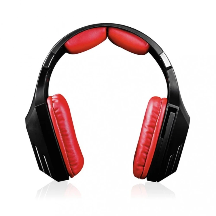 MODECOM VOLCANO MC-831 RAGE CZERWONE SŁUCHAWKI NAGŁOWNE Z MIKROFONEM