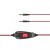 MODECOM VOLCANO MC-831 RAGE CZERWONE SŁUCHAWKI NAGŁOWNE Z MIKROFONEM