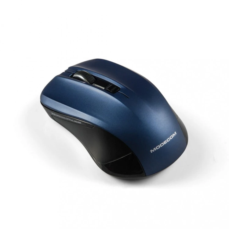 MODECOM WM9.1 CZARNO-NIEBIESKA BEZPRZEWODOWA MYSZ OPTYCZNA