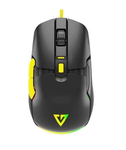 MODECOM Mysz optyczna przewodowa Volcano Jager czarna