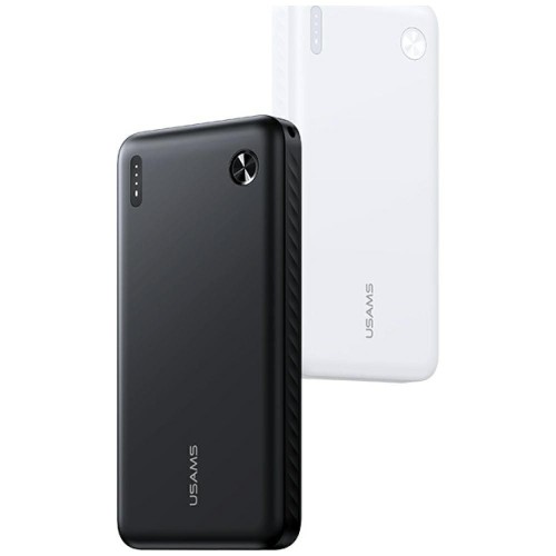 USAMS Powerbank PB83 10000mAh PD 2xUSB-A USB-C biały