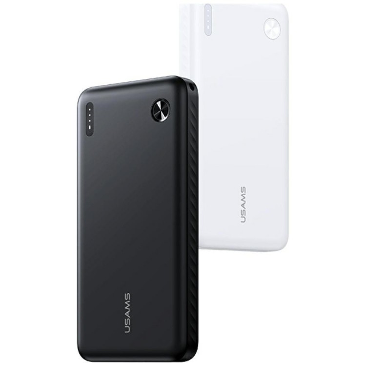 USAMS Powerbank PB83 10000mAh PD 2xUSB-A USB-C biały
