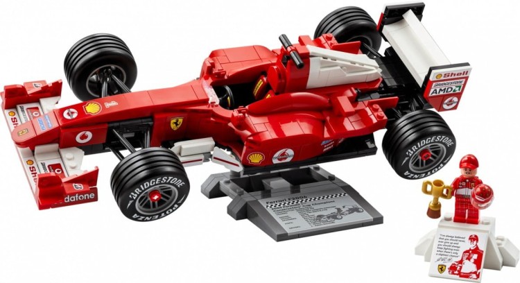 LEGO Klocki Icons 11375 Ferrari F2004 i Michael Schumacher