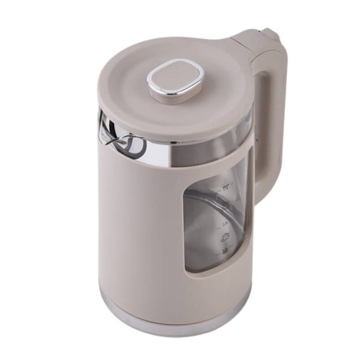Feel-Maestro Czajnik elektryczny szklany 1,7l  2200W  MR-065-BEIGE
