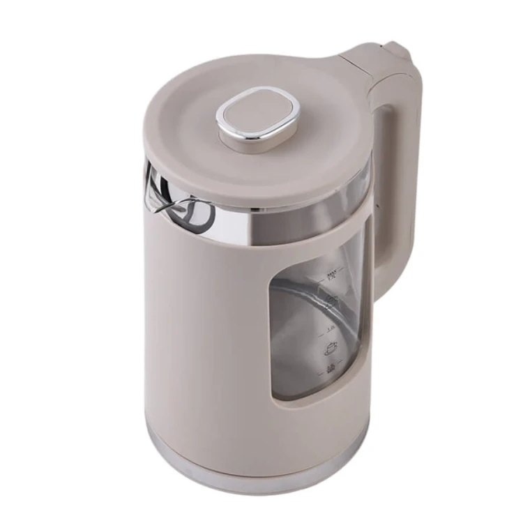 Feel-Maestro Czajnik elektryczny szklany 1,7l  2200W  MR-065-BEIGE