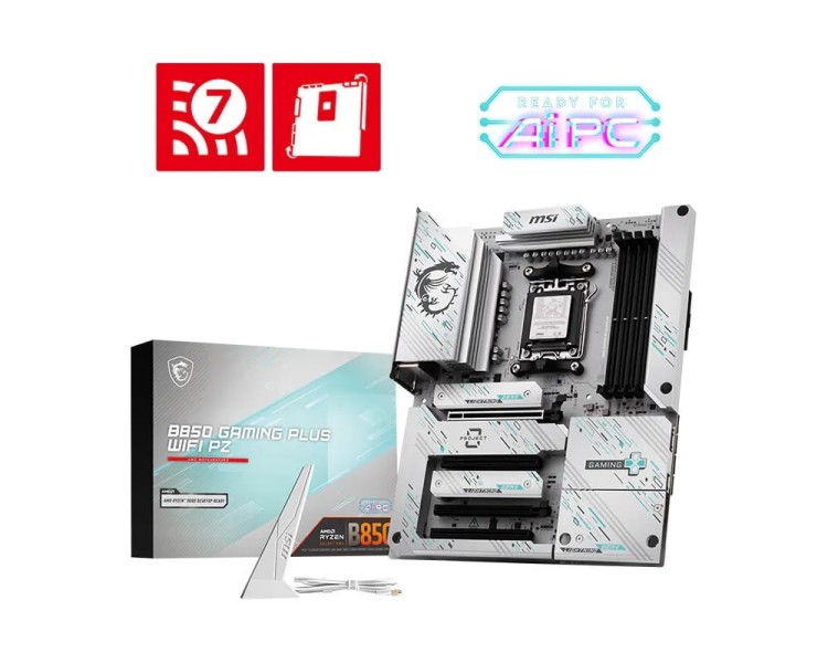 MSI Płyta główna B850 GAMING PLUS WIFI PZ AM5 4DDR5 ATX