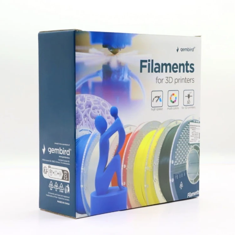 Gembird Filament ABS High Speed, 1,75 mm, 1 kg, czerwony