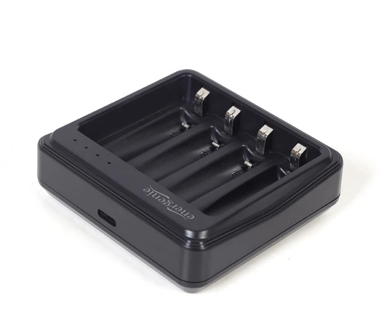 Gembird Ładowarka USB do akumulatorów AA/AAA, czarna