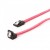 Gembird Kabel do dysków SATA DATA III (6GB/S) 30cm metalowe zatrzaski kątowy