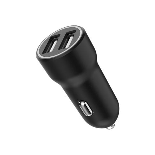 Gembird Ładowarka samochodowa USB 2-portowa, 3.1 A, czarna