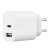 Gembird Ładowarka uniwersalna USB 2-portowa (A+C), 2.4 A, biała