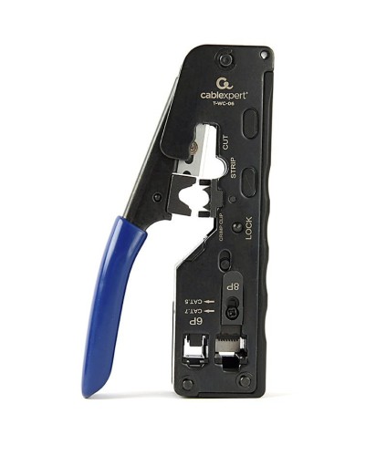 Gembird Uniwersalna zaciskarka wtyków RJ45 / RJ12 / RJ11/ Pass-through