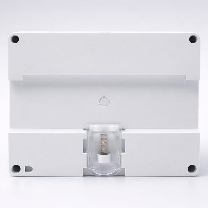 Qoltec Trójfazowy elektroniczny licznik | miernik zużycia energii na szynę DIN | 400V | 100A | LCD | LED | 7P