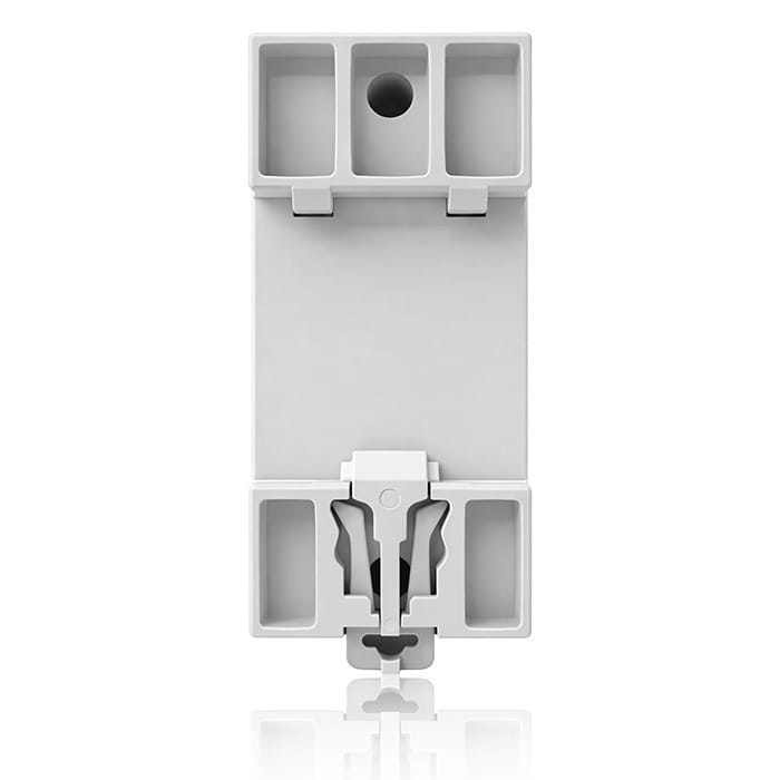 Qoltec Jednofazowy elektroniczny licznik zużycia energii na szynę DIN | RESET | licznik okresowy i stały | 230V | 60A | LCD | LED | 2P